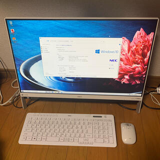 エヌイーシー(NEC)のNEC PC-DA700HAW LAVIE Desk All-in-one(デスクトップ型PC)