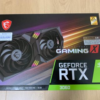 MSI GeForce RTX 3060 GAMING X 12G(PCパーツ)