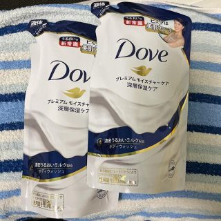 ユニリーバ(Unilever)のダヴ ボディウォッシュ プレミアム モイスチャーケア つめかえ用 360g(ボディソープ/石鹸)