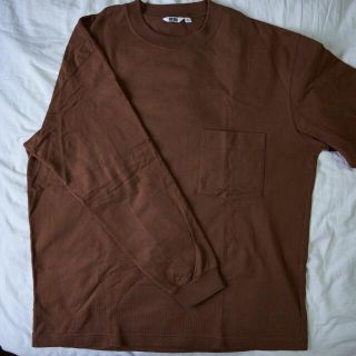 ユニクロ(UNIQLO)のユニクロU クルーネックT 長袖 UNIQLO U XL ユニクロU クルーネッ(Tシャツ/カットソー(七分/長袖))