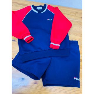 フィラ(FILA)のキッズ　FILA フィラ　体操服　運動　スポーツウェア　上下セット(ウェア)