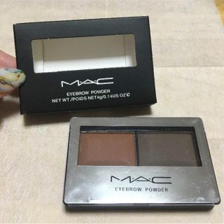 マック(MAC)のM.A.C MAC マック アイブロー パウダー ブラシ付き(パウダーアイブロウ)