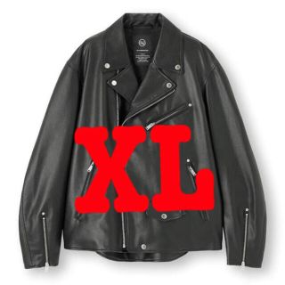 アンダーカバー(UNDERCOVER)のGU フェイクレザー ジャケット UNDERCOVER ＸＬ(レザージャケット)