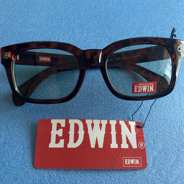 EDWIN(エドウィン)のpugtigger32’さん専用出品未使用EDWINエドウィンべっこうサングラス メンズのファッション小物(サングラス/メガネ)の商品写真