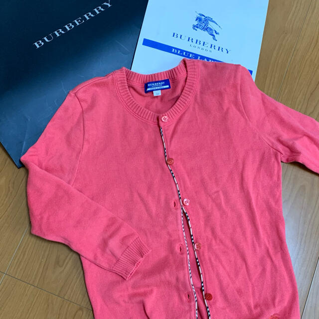 BURBERRY BLUE LABEL(バーバリーブルーレーベル)のブルーレーベル　カーディガン/Tシャツ　２点セット レディースのトップス(Tシャツ(半袖/袖なし))の商品写真