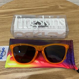 オークリー(Oakley)のOAKLEY frogskins オレンジ(サングラス/メガネ)