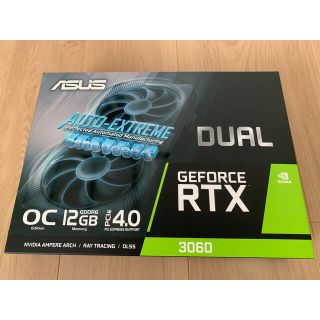 エイスース(ASUS)のASUS DUAL-RTX3060-O12G(PCパーツ)