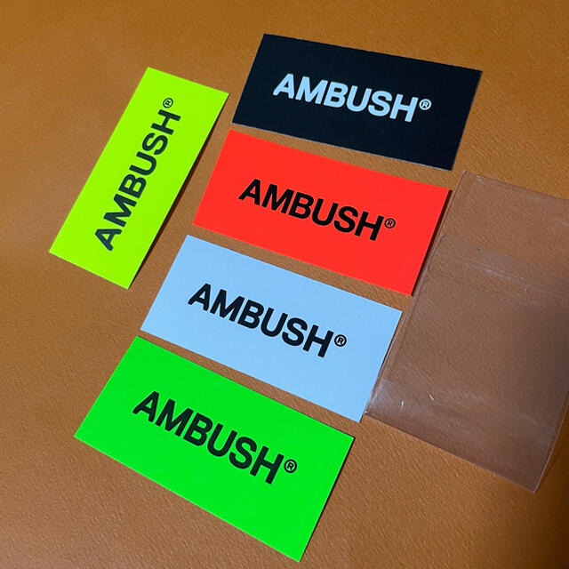 AMBUSH(アンブッシュ)のAmbush アンブッシュ  ステッカー5枚セット 新品未使用  メンズのファッション小物(その他)の商品写真