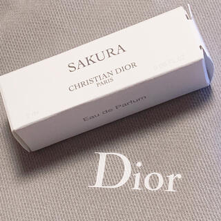 ディオール(Dior)の【最終値下げ】Dior メゾンクリスチャンディオール サクラ サンプル(香水(女性用))