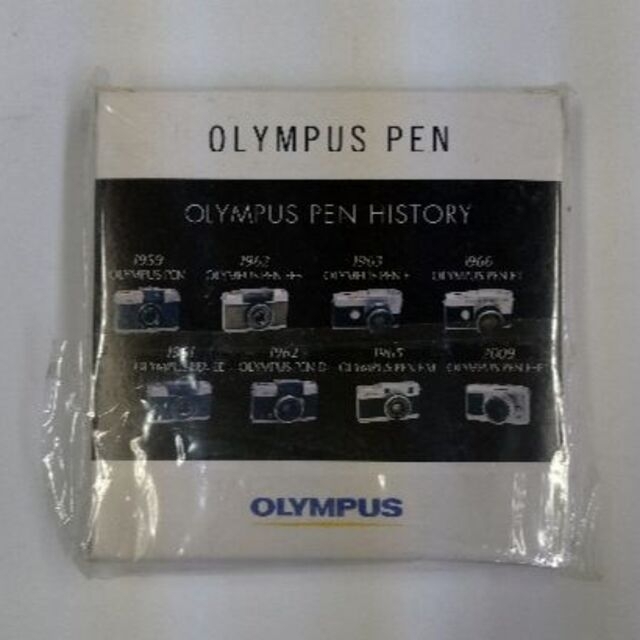 OLYMPUS(オリンパス)のオリンパス OM-1＆PEN E-P1＆PEN-F ミニチュアストラップ 未開封 スマホ/家電/カメラのカメラ(その他)の商品写真