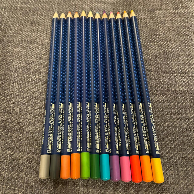 FABER-CASTELL - ファーバーカステル 水彩色鉛筆 12本セットの通販 by