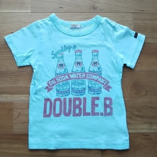 DOUBLE.B(ダブルビー)の⭐DOUBLE.B　　半袖スパークリングＴシャツ　110cm キッズ/ベビー/マタニティのキッズ服男の子用(90cm~)(Tシャツ/カットソー)の商品写真