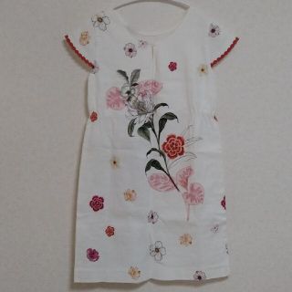 ザラキッズ(ZARA KIDS)の花柄ワンピース　ドレス(ワンピース)