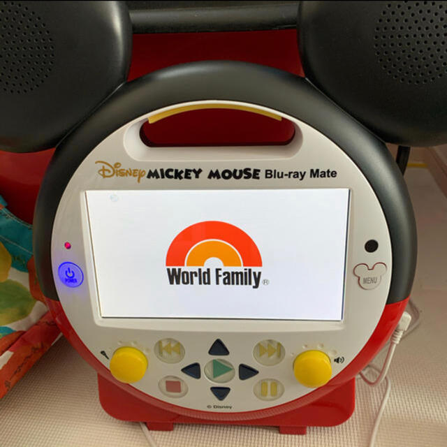 Disney(ディズニー)のミッキーブルーレイメイト ディズニー英語システム DWE ワールドファミリー スマホ/家電/カメラのテレビ/映像機器(ブルーレイプレイヤー)の商品写真