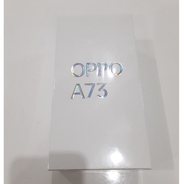 スマートフォン/携帯電話新品未使用品　oppo A73    64GB