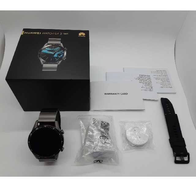 HUAWEI(ファーウェイ)のHUAWEI Watch GT2 46mm Elite/チタングレー メンズの時計(腕時計(デジタル))の商品写真