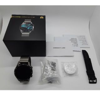 ファーウェイ(HUAWEI)のHUAWEI Watch GT2 46mm Elite/チタングレー(腕時計(デジタル))