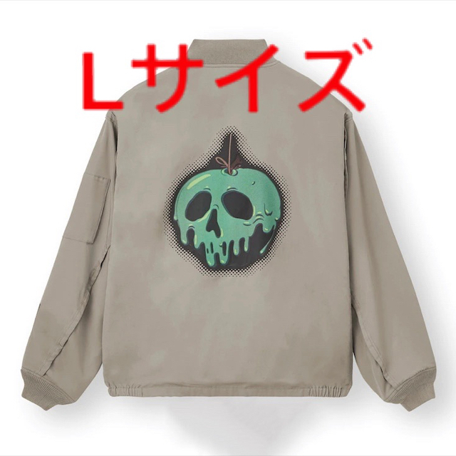 UNDERCOVER(アンダーカバー)のGU×UNDERCOVER ジップアップブルゾン　グレー　L 新品 メンズのジャケット/アウター(ブルゾン)の商品写真