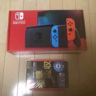 ニンテンドースイッチ　ネオン　バッテリー強化版(家庭用ゲーム機本体)