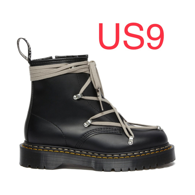 【US9】Rick OwensリックオウエンスDr.Martensブーツ新品靴/シューズ