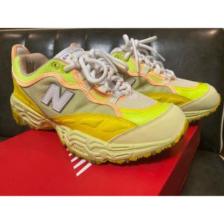 ニューバランス(New Balance)のNEW BALANCE × PAPERBOY ML801 PBB(スニーカー)