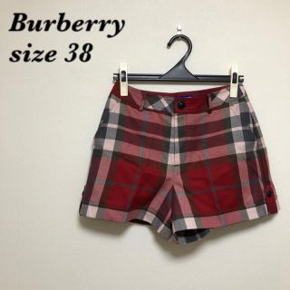 バーバリーブルーレーベル(BURBERRY BLUE LABEL)のBurberry バーバリー チェックショートパンツ 新品 未使用 タグ付き(ショートパンツ)