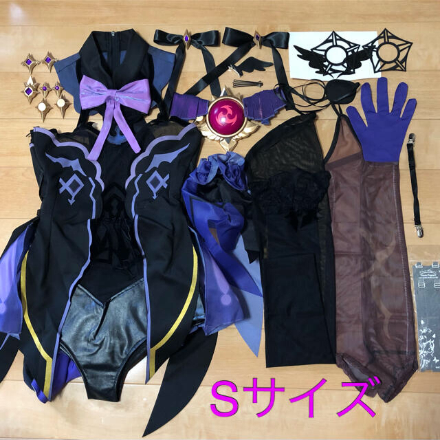 原神 フィッシュル コスプレ衣装 Sサイズ + ウィッグ セット