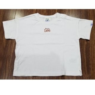 リー(Lee)のLeeロゴ/キッズTシャツ/90cm/ホワイト/白T(Tシャツ/カットソー)