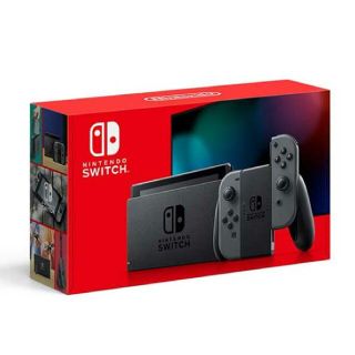 スイッチグレー　4個セット　新品、印ありです＼(^-^)／(家庭用ゲーム機本体)