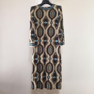 トリーバーチ(Tory Burch)の♡美品♡トリーバーチ シルクストレッチワンピース(ひざ丈ワンピース)