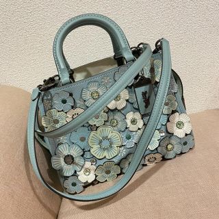 ゆう様専用⭐︎限定 coachのクリスタルティーローズ 2wayローグ