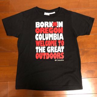 コロンビア(Columbia)の古着　コロンビア　可愛いいデザインのプリントＴシャツ◇サイズＬ◇L-0065(Tシャツ(半袖/袖なし))