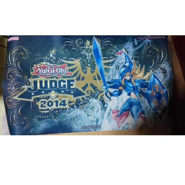 遊戯王 竜騎士ブラックマジシャンガール プレイマット JUDGE