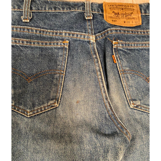 Levi's(リーバイス)のリーバイス　517  オレンジタブUSA製　W28 L32  レディースのパンツ(デニム/ジーンズ)の商品写真