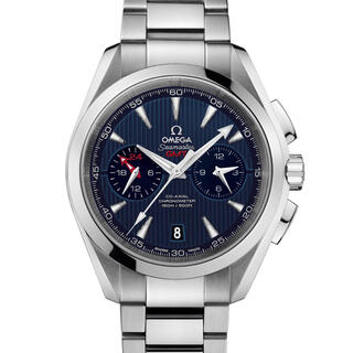 オメガ(OMEGA)のOMEGA オメガ　シーマスター アクアテラ 150M コーアクシャル GMT(腕時計(アナログ))