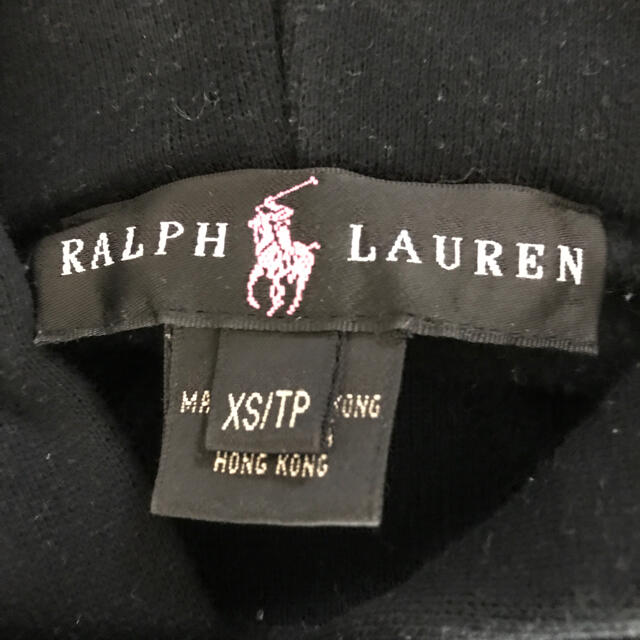 Ralph Lauren(ラルフローレン)のパーカー　ピンクポニー　ブラック レディースのトップス(パーカー)の商品写真