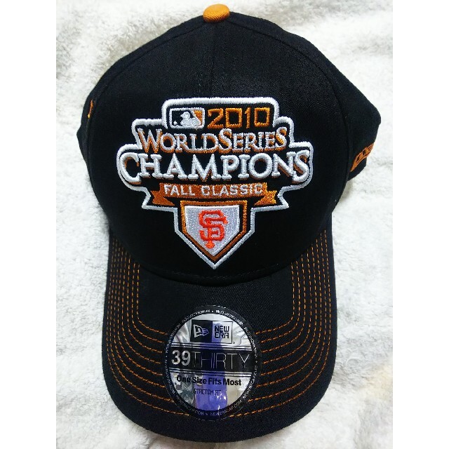 新品 MLB GIANTS 2010年ワールドシリーズ優勝記念キャップ