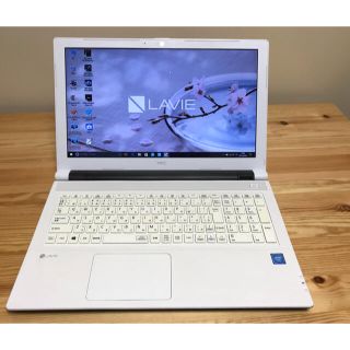 エヌイーシー(NEC)のNEC エヌイーシーノートPC/SSD256GB/Windows10/オフィス(ノートPC)