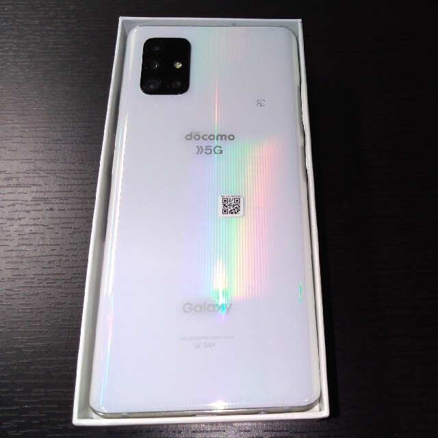 Galaxy(ギャラクシー)のGalaxy A51 5G SC-54A 128GB (SIM解除コード付き) スマホ/家電/カメラのスマートフォン/携帯電話(スマートフォン本体)の商品写真