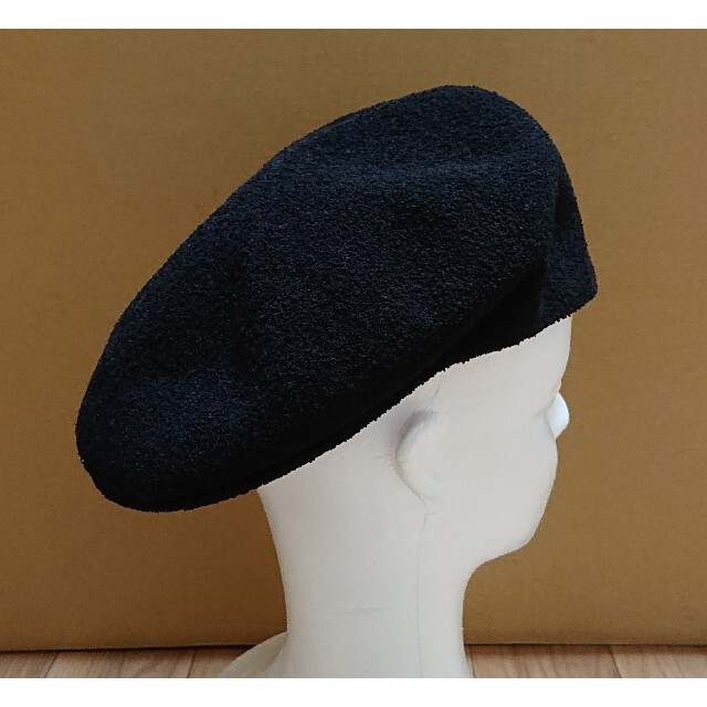 KANGOL(カンゴール)の美品 KANGOL Bermuda 504 K3075ST ハンチング Ｌ 黒 メンズの帽子(ハンチング/ベレー帽)の商品写真