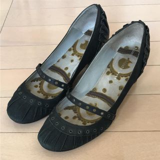 ツモリチサト(TSUMORI CHISATO)のtsumori chisato walk ツモリチサト パンプス 22㎝ 黒(ハイヒール/パンプス)