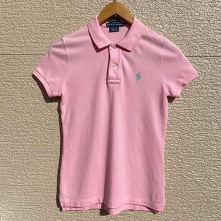 ラルフローレン(Ralph Lauren)のラルフローレン　ポロシャツ　レディース　ピンク　国内正規　M(ポロシャツ)