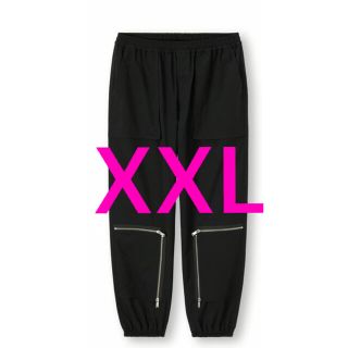 アンダーカバー(UNDERCOVER)のGU undercover ジップジョガーパンツ　黒　XXL アンダーカバー (ワークパンツ/カーゴパンツ)