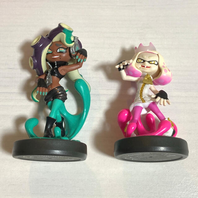 任天堂(ニンテンドウ)のamiibo イイダ　ヒメ　セット エンタメ/ホビーのフィギュア(ゲームキャラクター)の商品写真