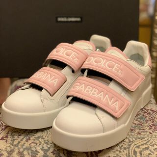 ドルチェ&ガッバーナ(DOLCE&GABBANA) スニーカー(ピンク/桃色系)の