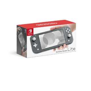 ニンテンドースイッチ(Nintendo Switch)の新品 Switch Lite グレー 本体(家庭用ゲーム機本体)