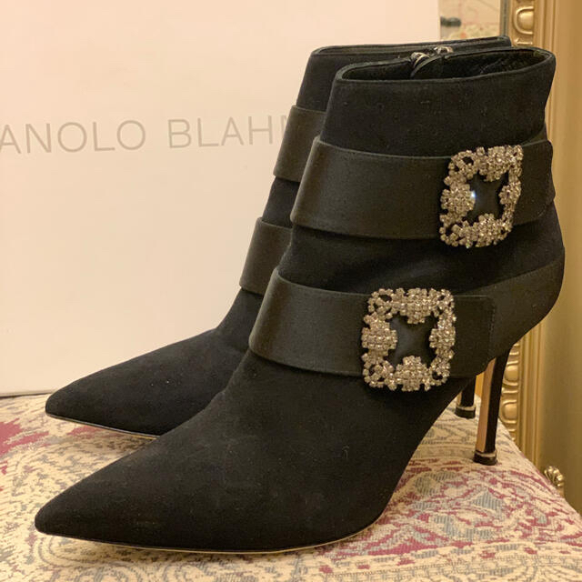 MANOLO BLAHIK 希少ブーティー 国内外の人気集結! 51.0%OFF