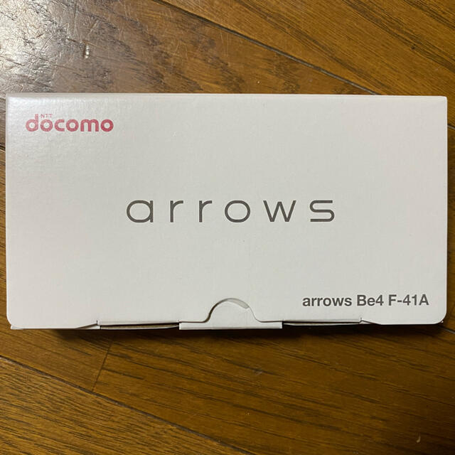 新品未使用docomo arrows Be4 F-41A ホワイト SIMフリースマートフォン/携帯電話