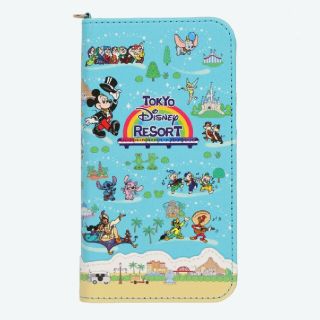 ディズニー(Disney)の【新作】ディズニーリゾート★スマホケース★レトロシリーズ②(モバイルケース/カバー)