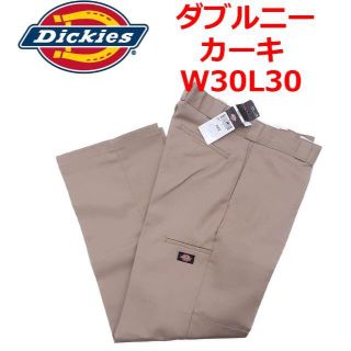 ディッキーズ(Dickies)のUSA企画 W30L30 ディッキーズ ダブルニー カーキ(ワークパンツ/カーゴパンツ)